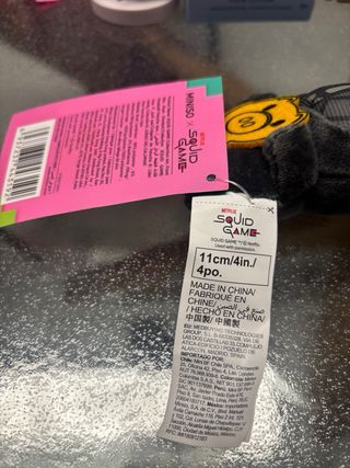 Portachiavi peluche Squid Game Front Man