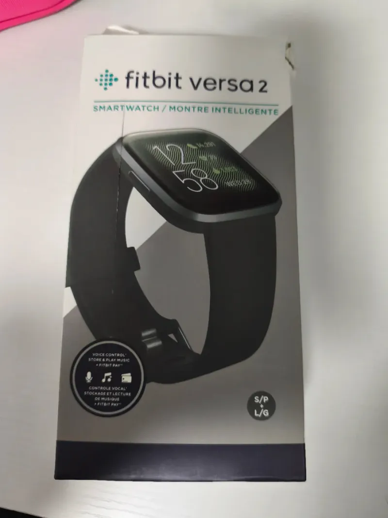 Fitbit Versa 2 Smartwatch Negro