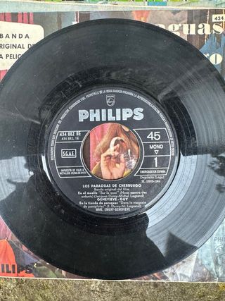 Vinilo Los Paraguas de Cherburgo Banda Sonora