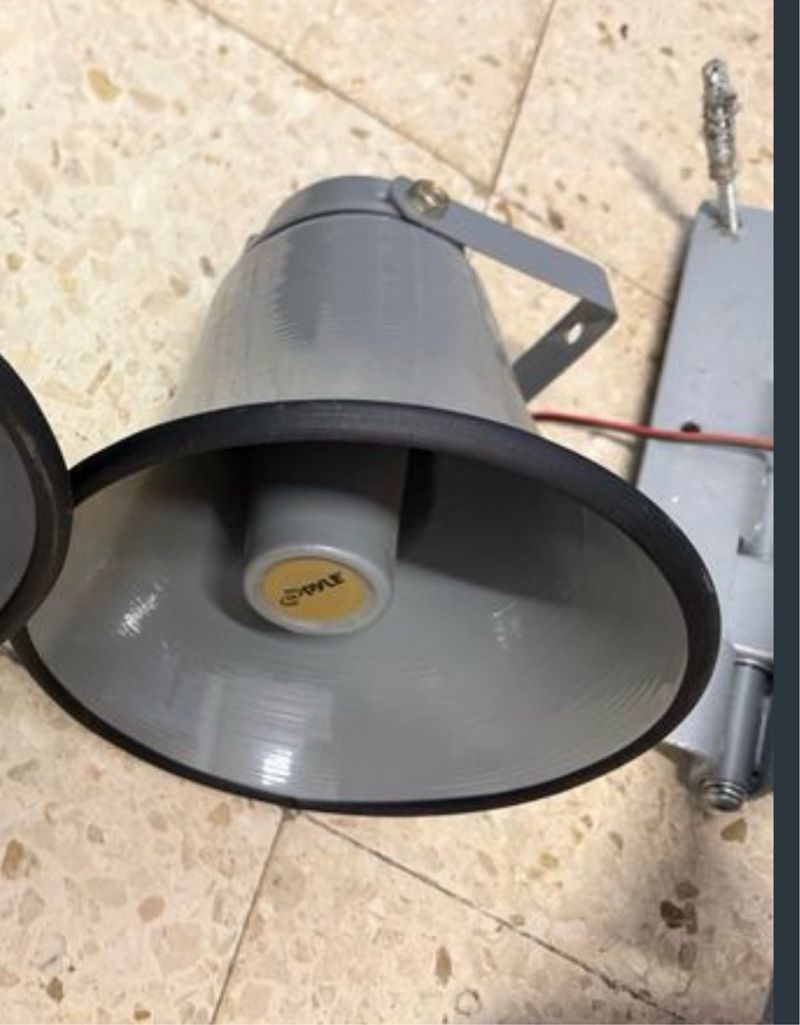 Altavoz Megafonía Pyle Gris