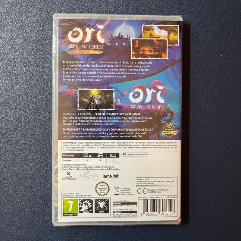Ori The Collection Nintendo Switch nuevo sin abrir afbeelding 2