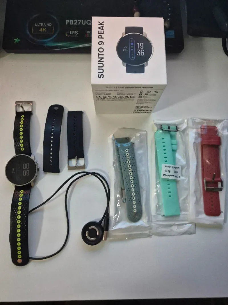 Suunto 9 Peak Granite Blue Titanium afbeelding 4