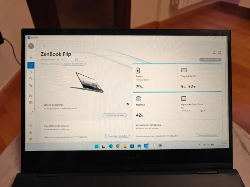 Portátil Asus Zenbook Flip ux363j afbeelding 9