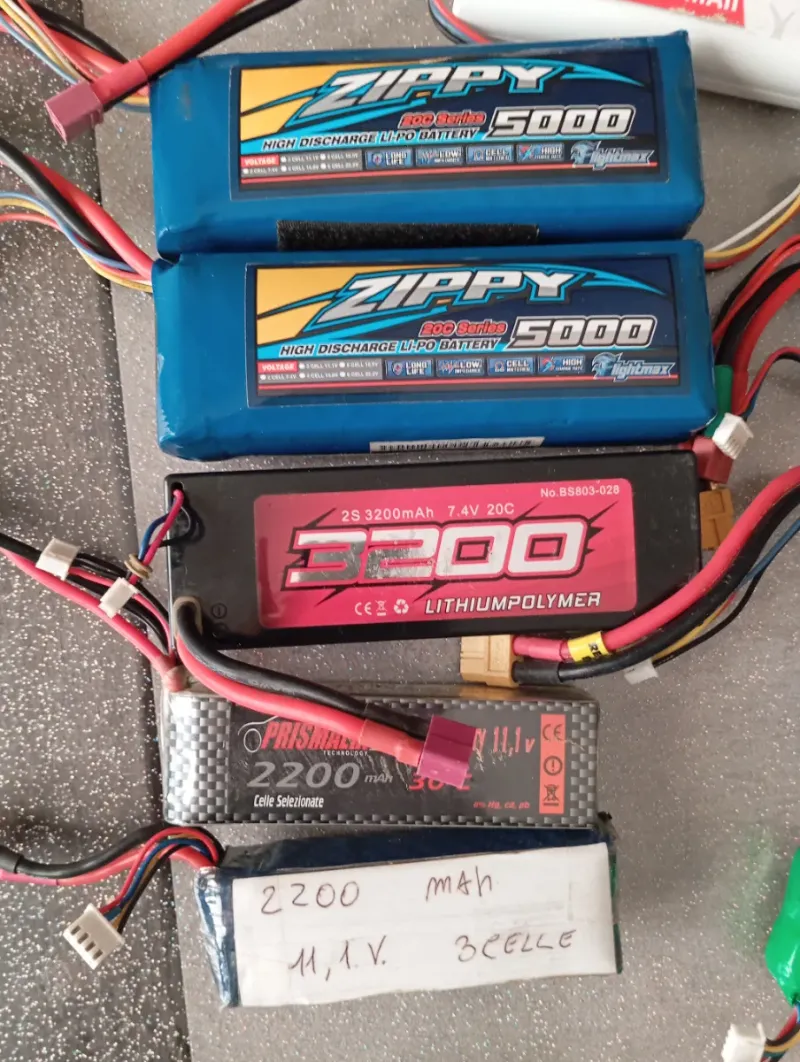 Baterías Lipo Zippy 5000mAh 7.4V 2S afbeelding 3