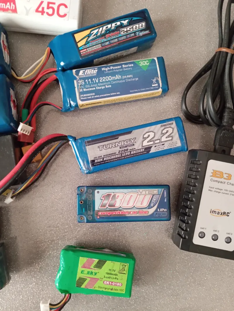 Baterías Lipo Zippy 5000mAh 7.4V 2S afbeelding 4