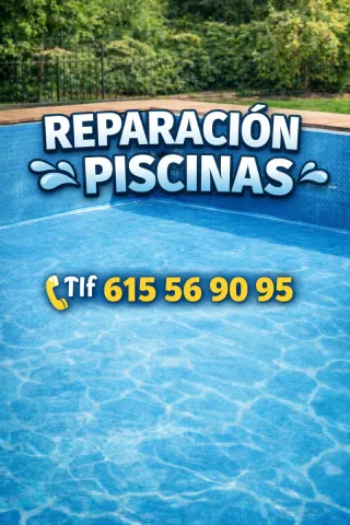 Piscinas reparación  Tlf 615 56 90 95