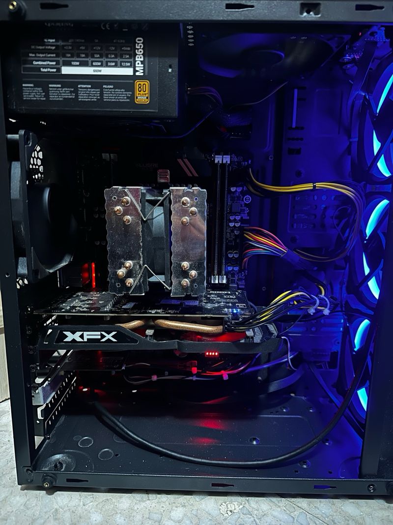 Torre PC Gaming Mars Gaming RGB Azul afbeelding 10