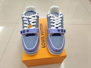 Louis Vuitton Zapatillas Deportivas Azul/Morado