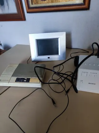 Radio, Grabador Panasonic y Marco