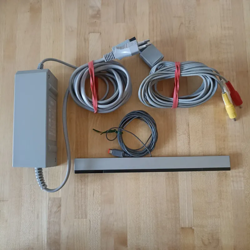 Consola Wii Blanca + Control remoto Wii y Nunchuk Perfecto afbeelding 6