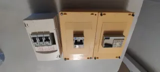 Magnetotérmico pía diferencial caja luz