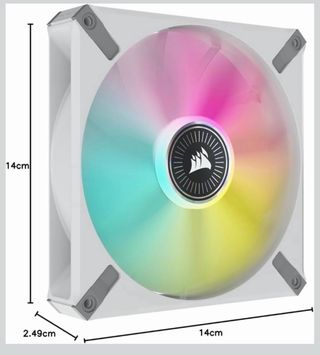 2x Corsair ML140 RGB ELITE (PRECINTADOS)