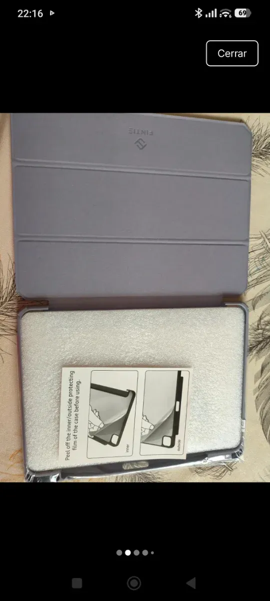 Funda iPad Air 11 Gris afbeelding 2