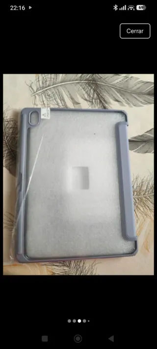 Funda iPad Air 11 Lila muy clarito