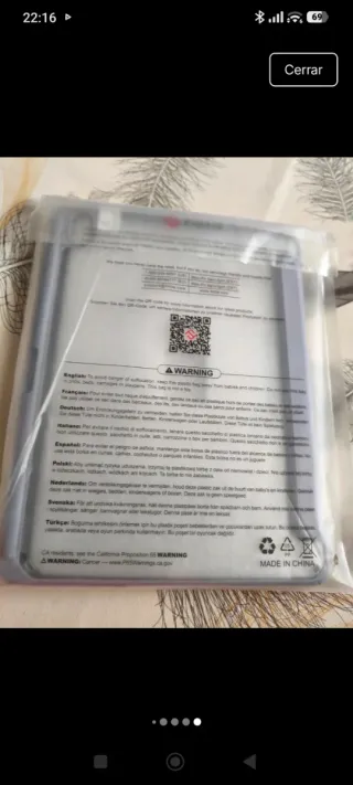 Funda iPad Air 11 Lila muy clarito