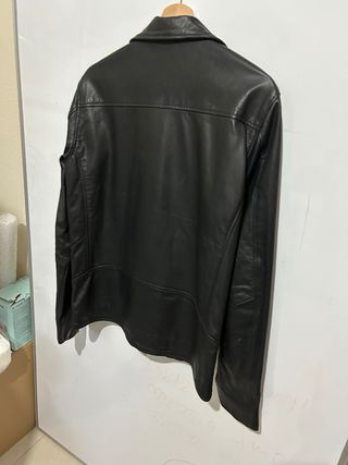 Chaqueta Cuero Negra RDD Talla M