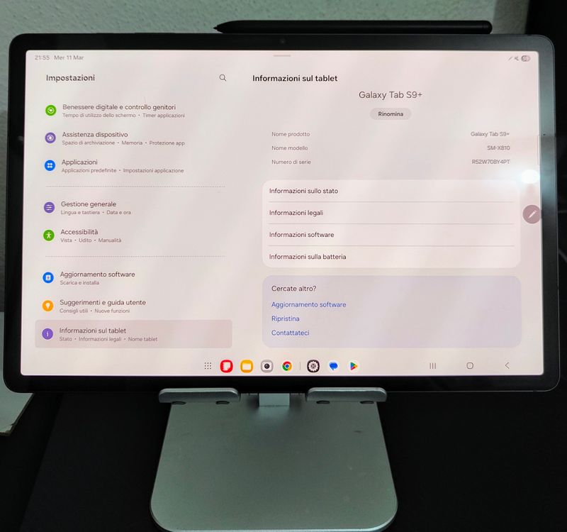 Samsung Galaxy Tab S9 Plus 512GB Negro afbeelding 3
