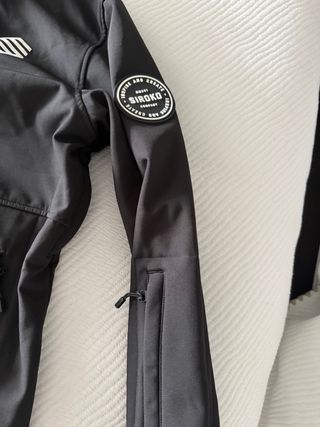 Chaqueta de esquí Siroko mujer negra