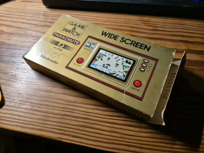 Nintendo Game & Watch Parachute Wide Screen