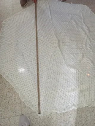 Mantel de crochet artesanal