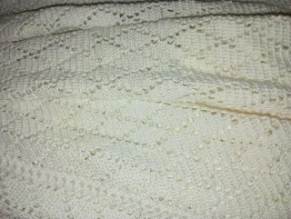 Mantel de crochet artesanal