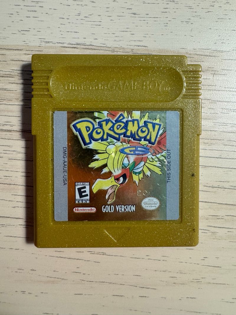 Pokémon Gold Version - Game Boy - USA