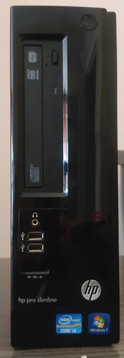 PC HP Slimline i3 SSD 240GB + 500GB SATA 8GB RAM