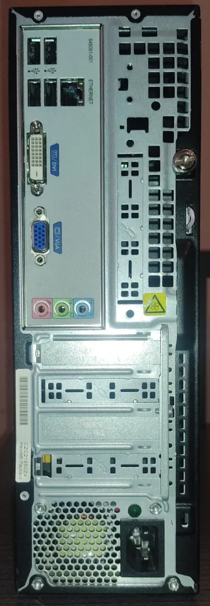 PC HP Slimline i3 SSD 240GB + 500GB SATA 8GB RAM afbeelding 2