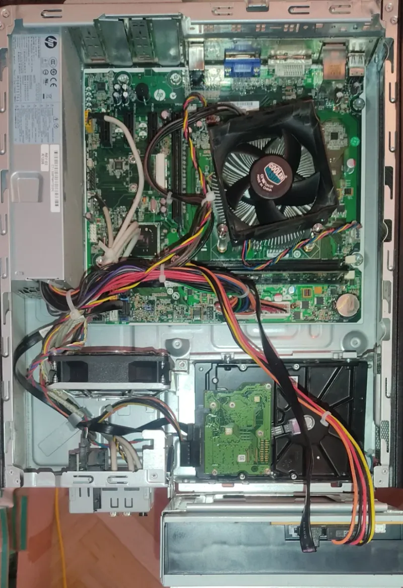 PC HP Slimline i3 SSD 240GB + 500GB SATA 8GB RAM afbeelding 4