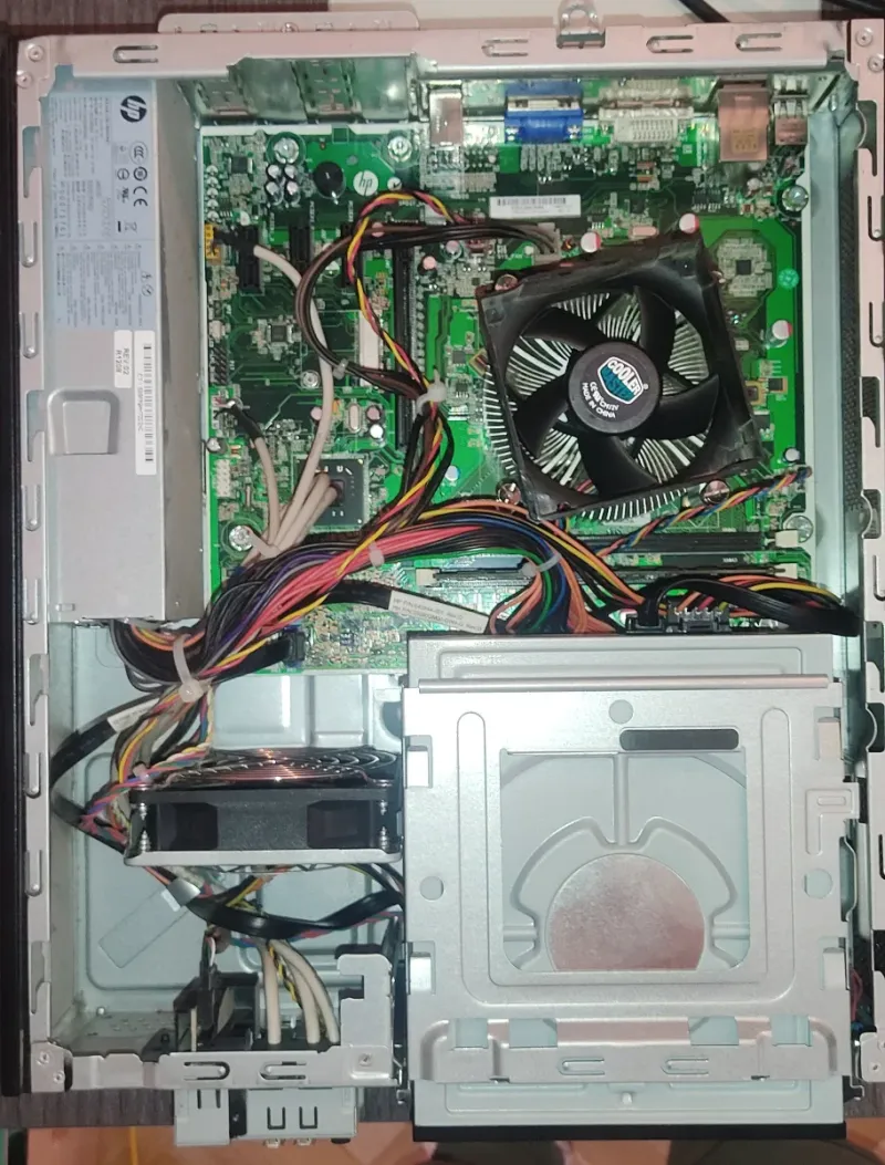 PC HP Slimline i3 SSD 240GB + 500GB SATA 8GB RAM afbeelding 5