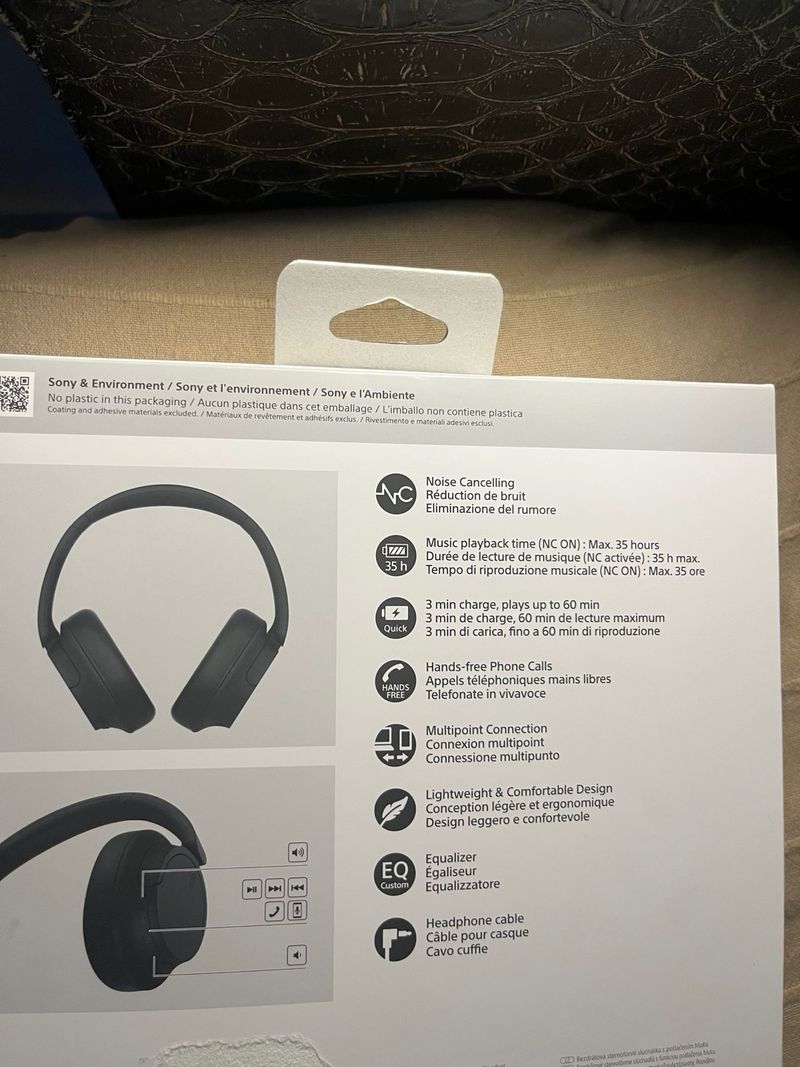 Cascos Inalámbricos Sony WH-CH720N Negros afbeelding 2