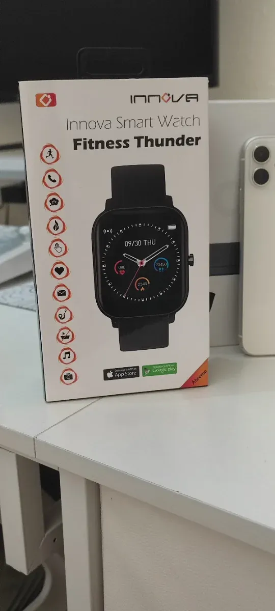 Smartwatch Innova Fitness Thunder Negro