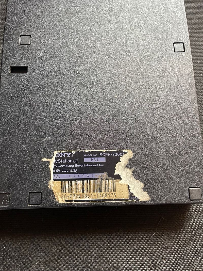 playstation 2 slim scph-70004 enciende sin lector afbeelding 3