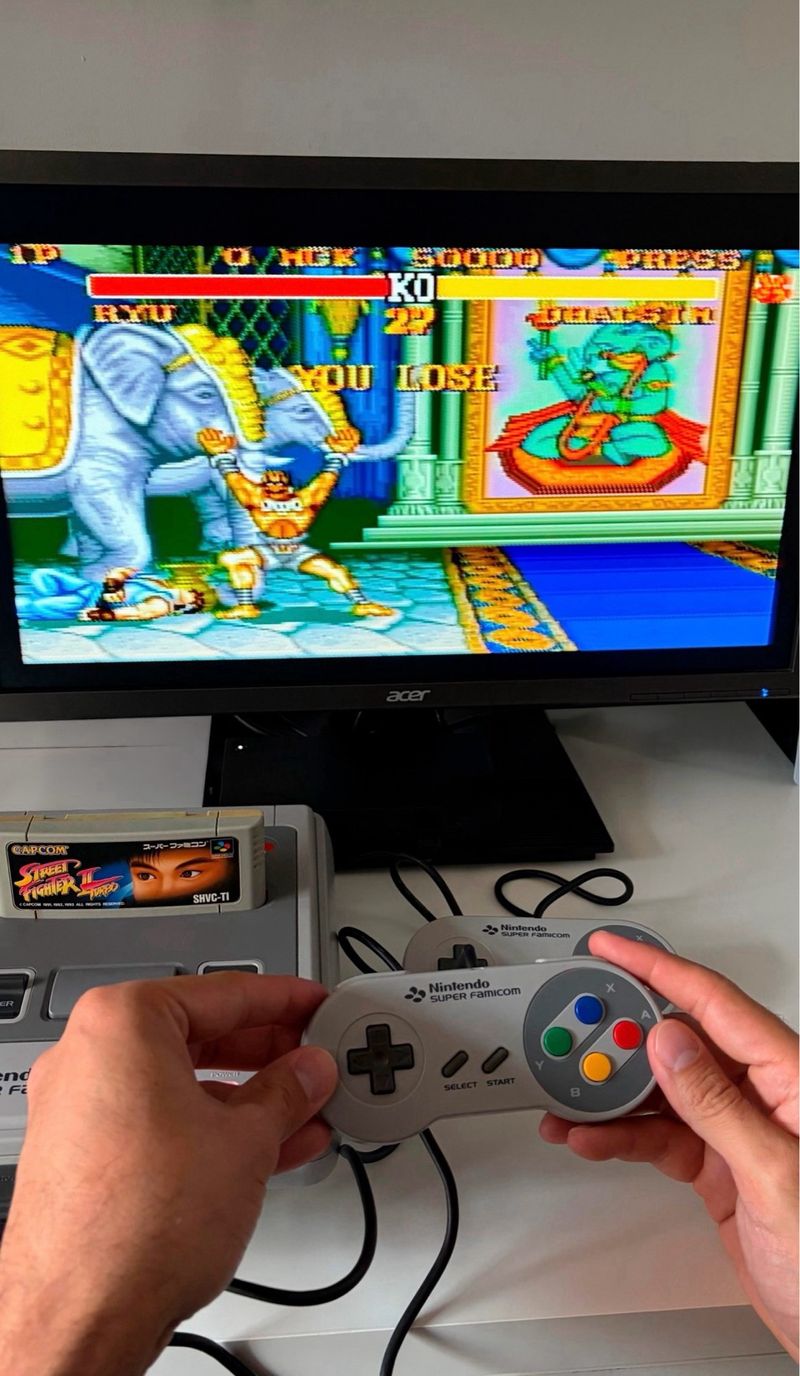 Super Nintendo Famicom COMO NUEVA afbeelding 3