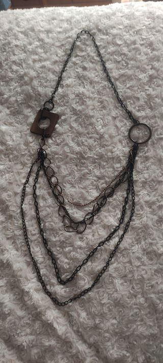 Collar largo multicadena