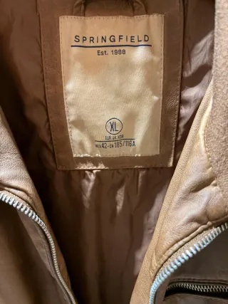 Cazadora Springfield Marrón Talla XL