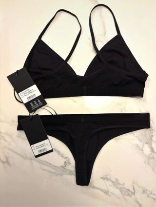 Completo intimo John Richmond nero