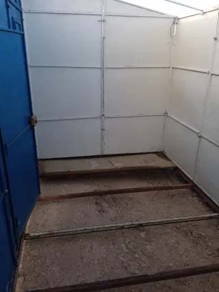 Caseta desmontable de chapa