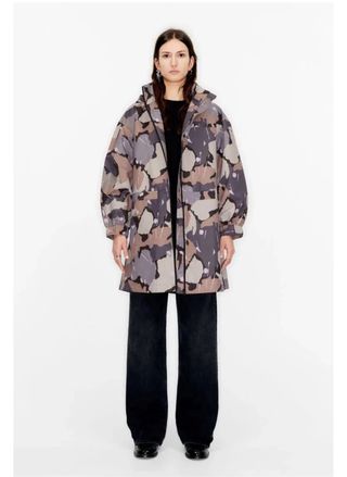 Cazadora Bimba y Lola tonos marrones y rosa