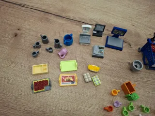 Accesorios Playmobil Supermercado y Restaurante