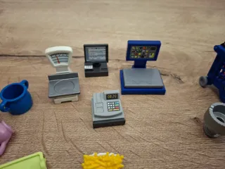 Accesorios Playmobil Supermercado y Restaurante