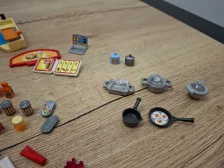 Accesorios Playmobil Supermercado y Restaurante