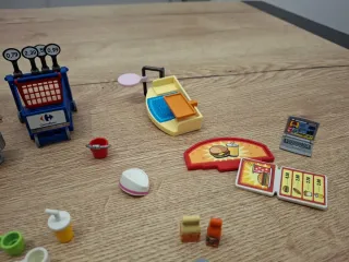 Accesorios Playmobil Supermercado y Restaurante