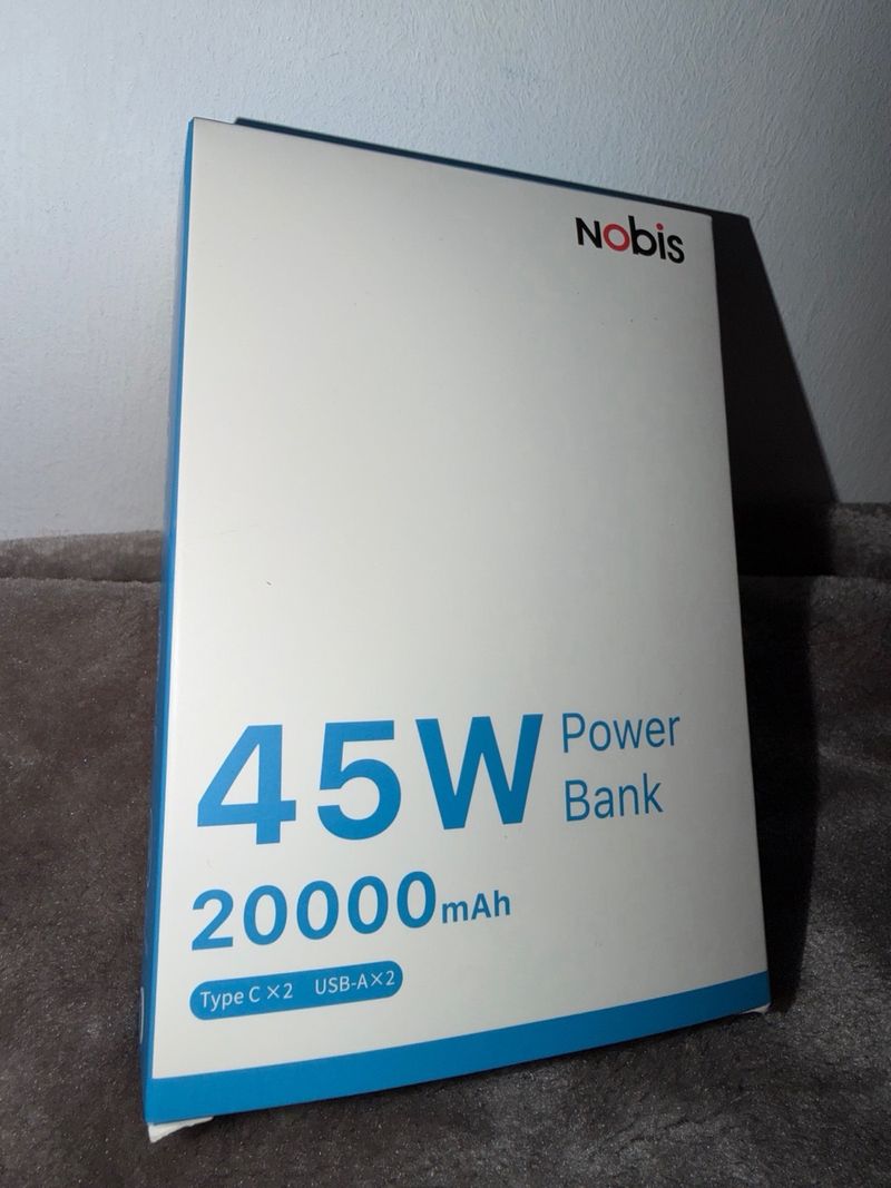Nobis Powerbank 20000mAh 45W PD3.0 afbeelding 4