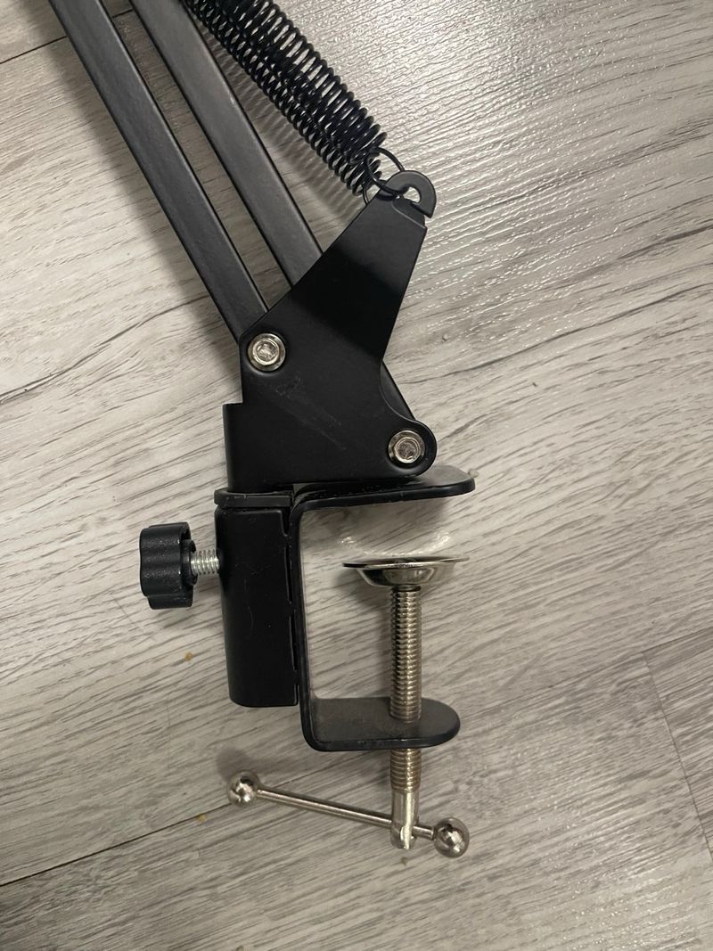 Micrófono Zealsound Negro con Brazo Articulado afbeelding 3