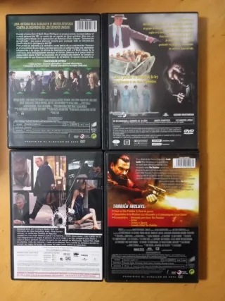 Pack 10 Películas DVD Acción/Thriller