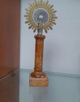 Virgen del Pilar Antigua Zaragoza Ónix Mármol