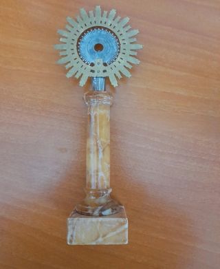 Virgen del Pilar Antigua Zaragoza Ónix Mármol