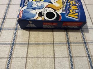 Pokémon Blue Version Game Boy Completo USA