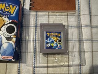 Pokémon Blue Version Game Boy Completo USA